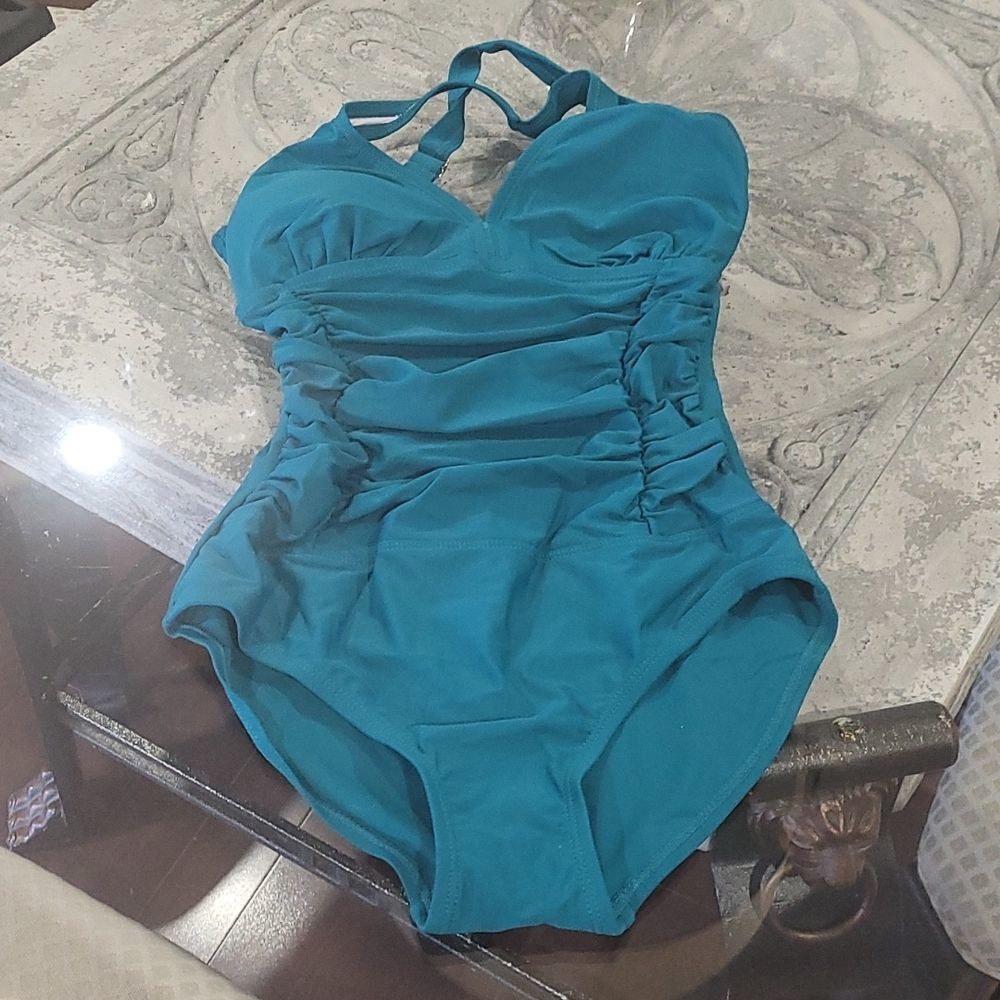 WOMEN'S 𝅺One Piece PUSH UP Swimsuit Small
